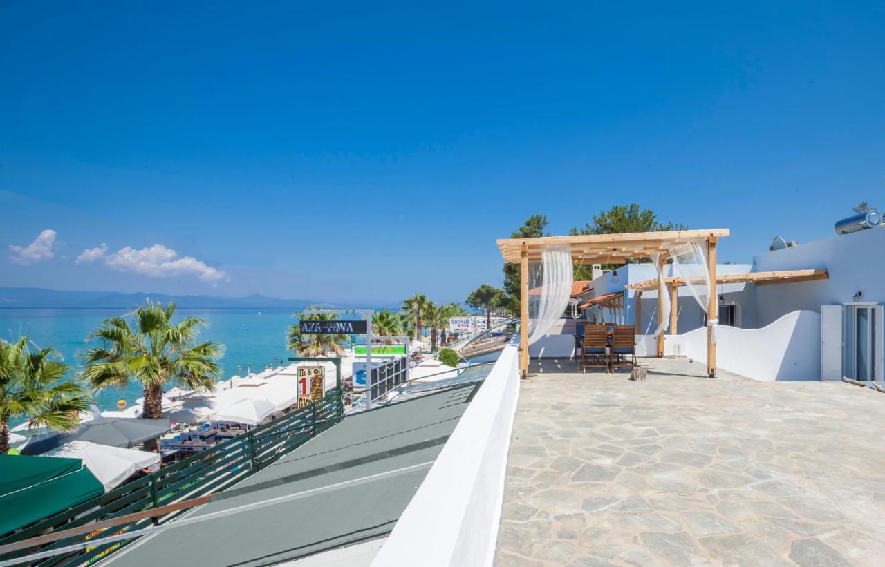 Nautilus Sea View Suite 4 Pefkochori Exterior foto