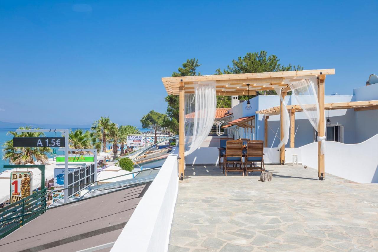 Nautilus Sea View Suite 4 Pefkochori Exterior foto