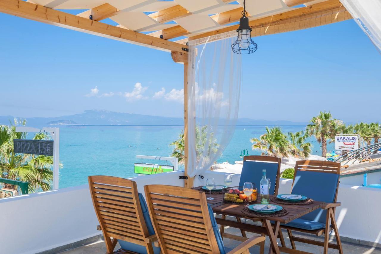 Nautilus Sea View Suite 4 Pefkochori Exterior foto